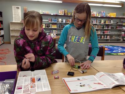 Children Working on a Project