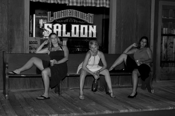 Girls at the Saloon