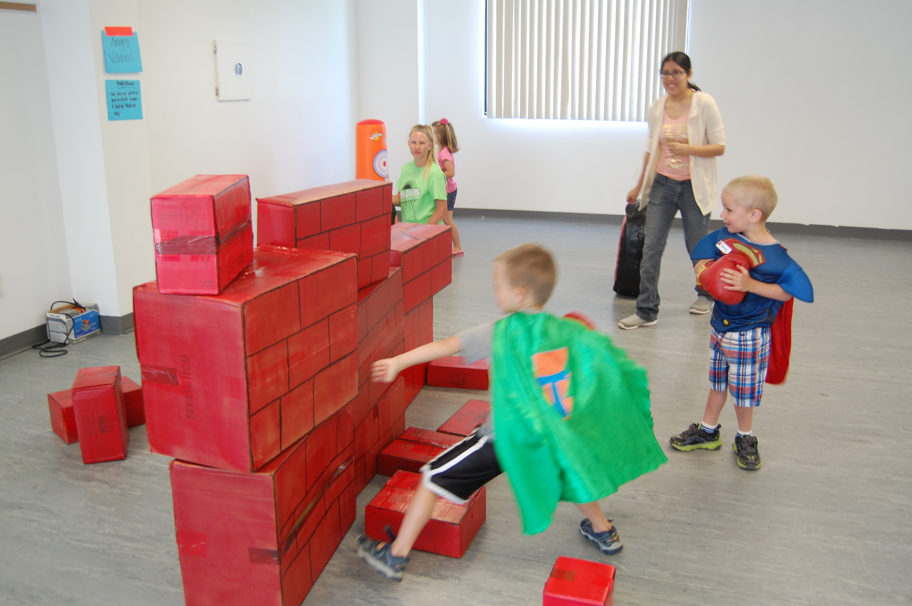 knocking down the wall