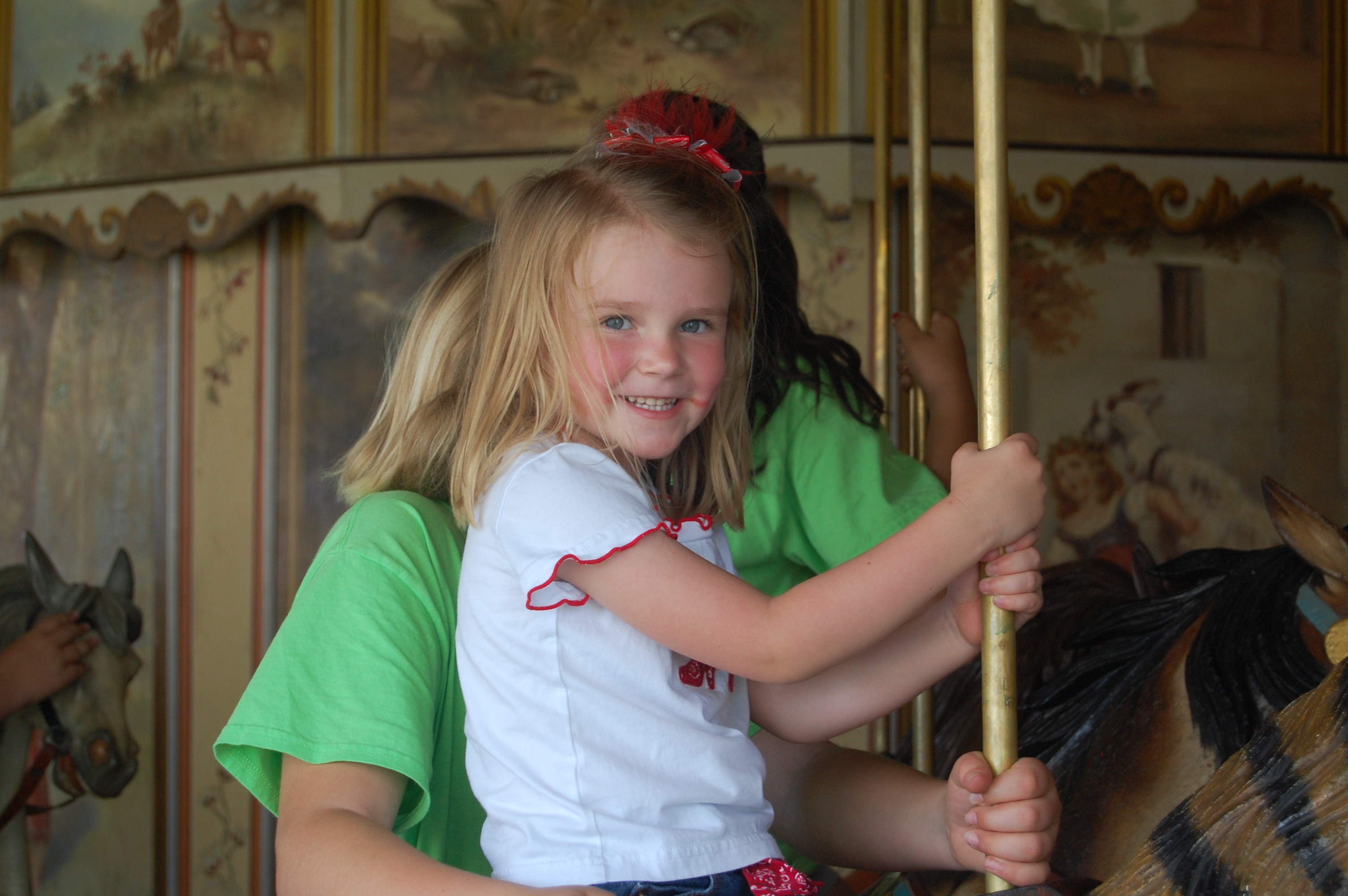 Riding the carousel 