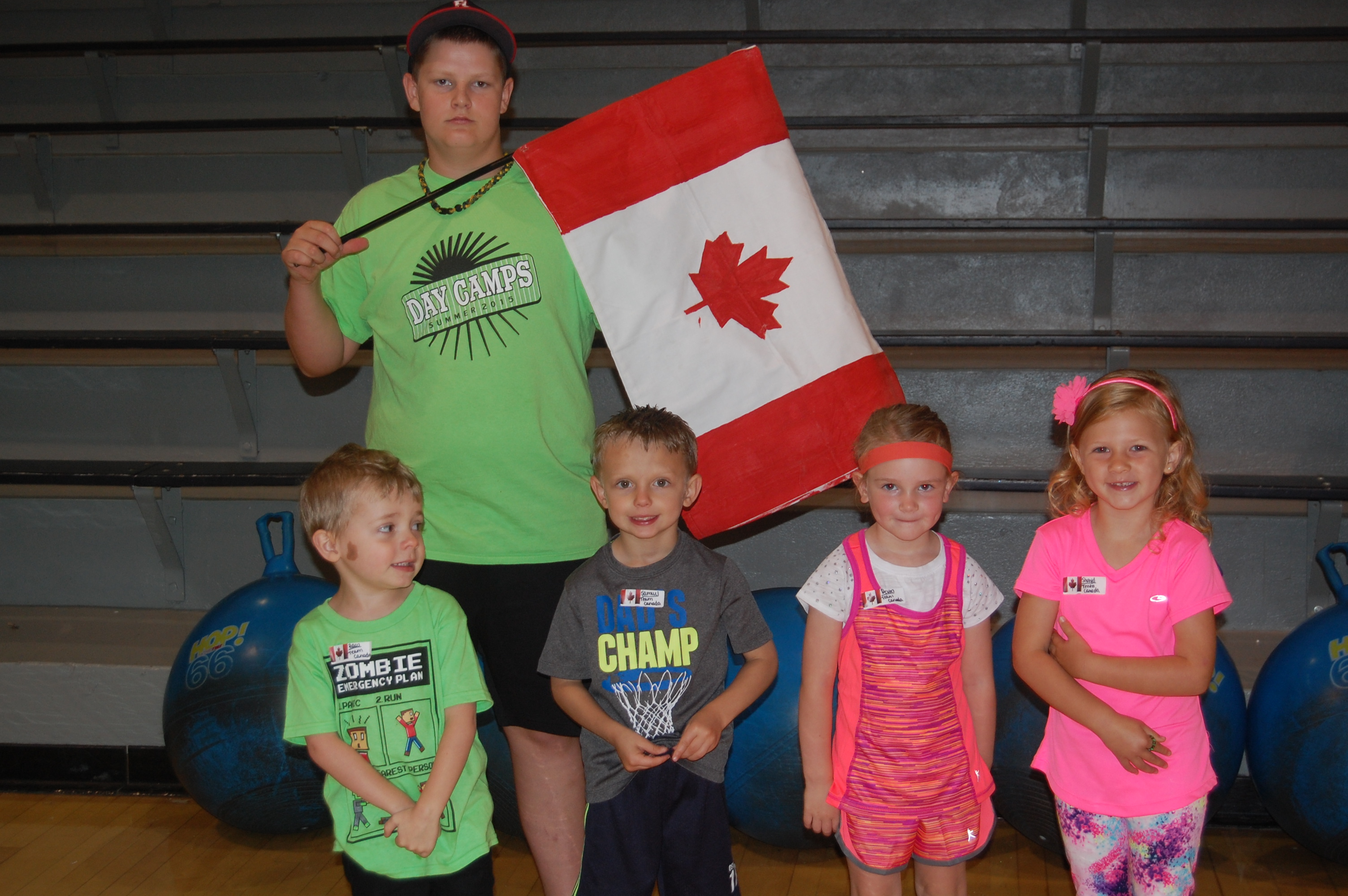 Team Canada with Coach Trent